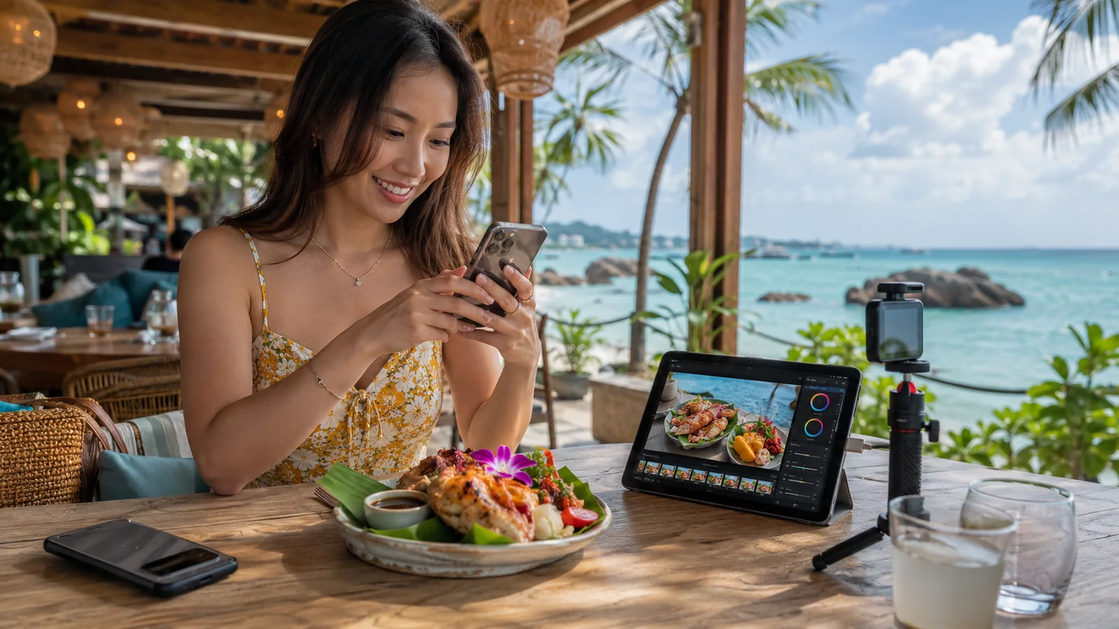 Solo creator — food creator at resort — Barbados travel guide