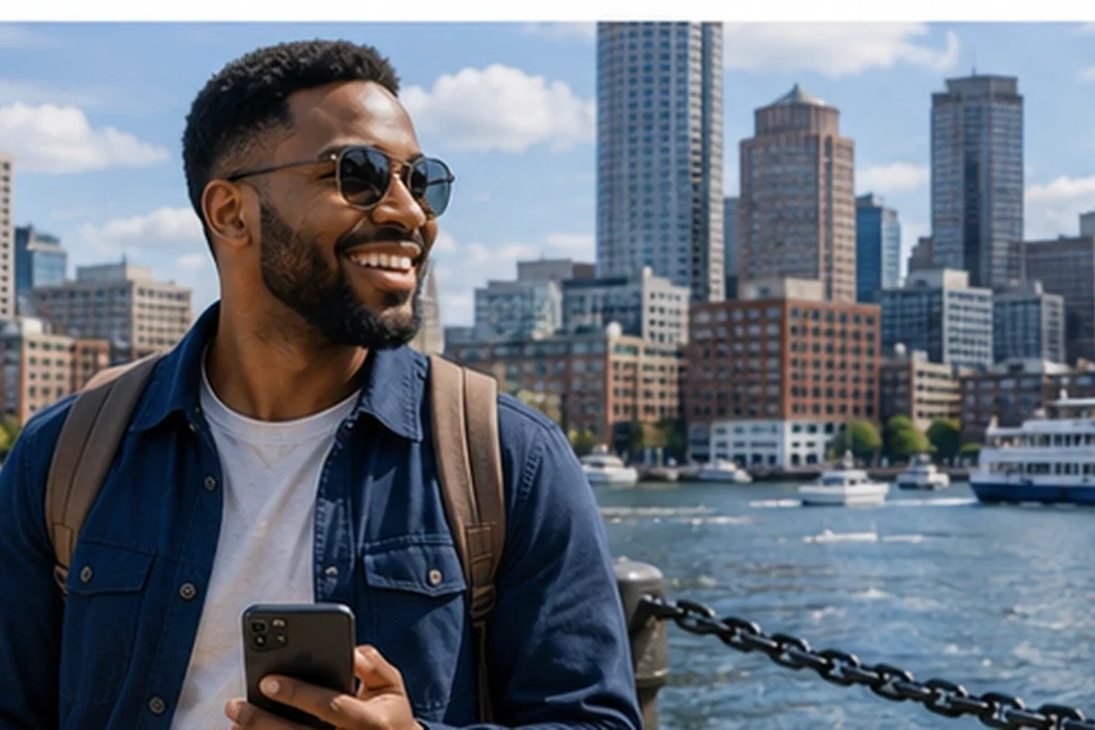 Traveller in Boston