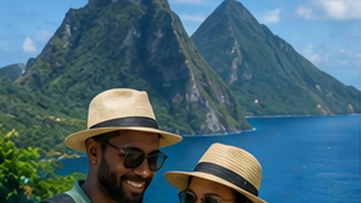 The Pitons — Saint Lucia